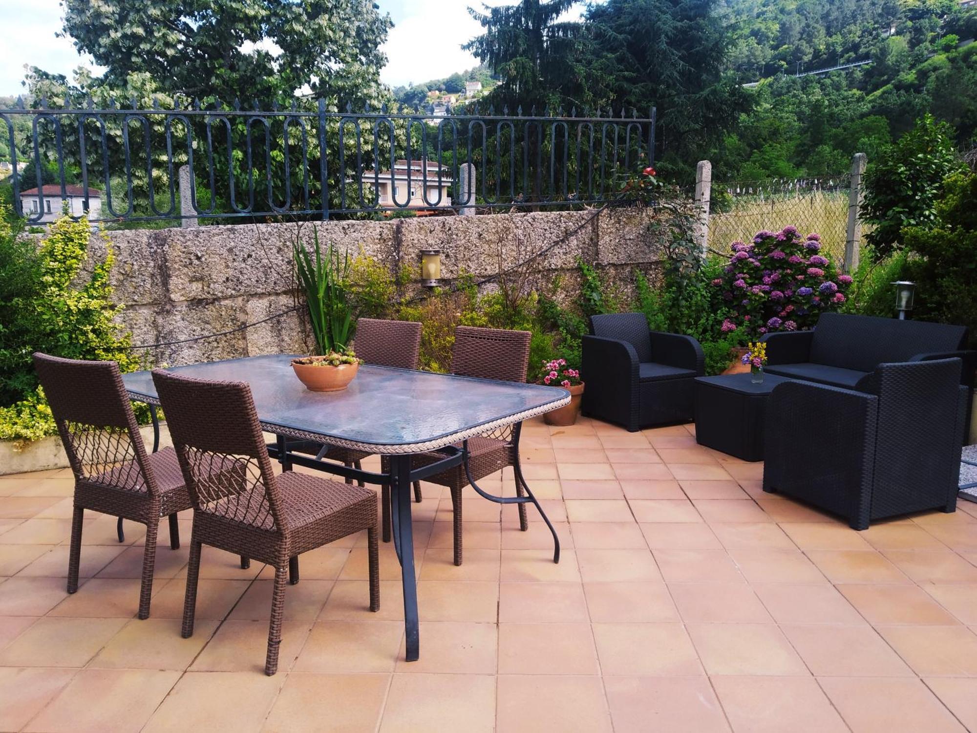 Casa Iriana - Parking Gratis I Jardin I Barbacoa Villa Ourense Exterior photo